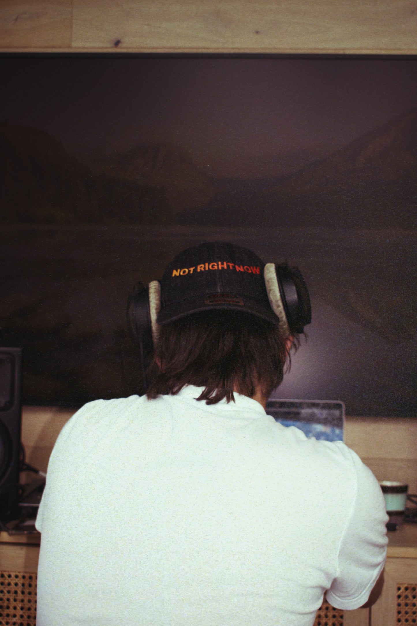 NOT RIGHT NOW DAD CAP